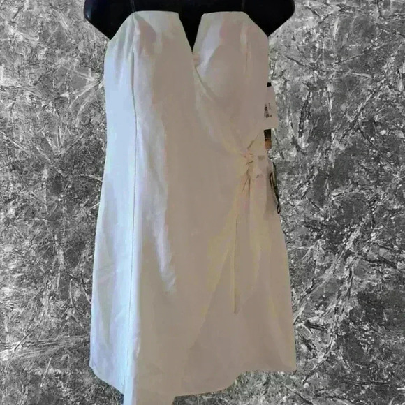 Trixxi sz 13 juniors, Ivory knot Front Dress - Picture 1 of 8